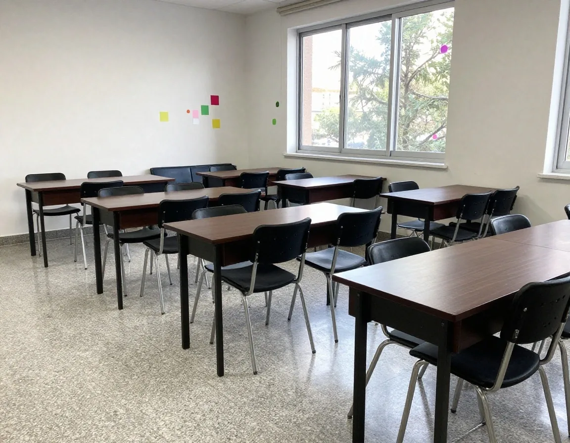 Hoja impresa con gráfico de líneas revisado con lápiz